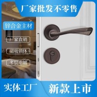 丹福尼锌合金分体木门锁具五金80552b欧式风卧室门通用