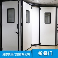 奥文工业门窗车间厂房仓库折叠门快速门保温密封平开电动推拉门